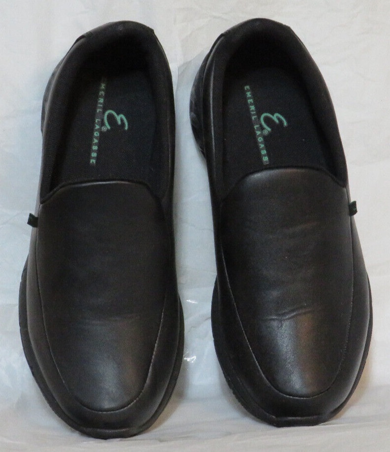 EMERIL LAGASSE WOMEN’S SNEAKER 11 M BLACK FLORIDA SMOOTH EZ-FIT SR WR NEW NIB