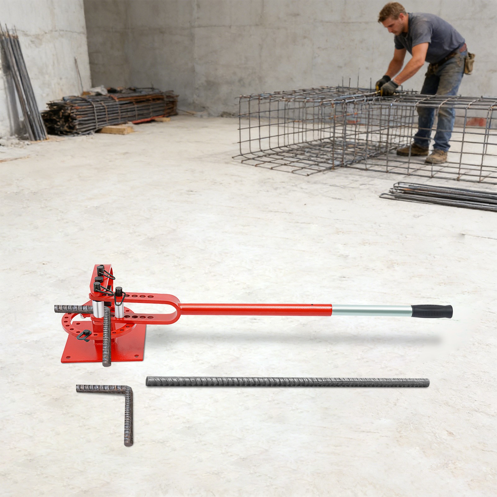 Manual Heavy-duty Tube Bending Tool, Pipe Tube Bender For Construction Sites