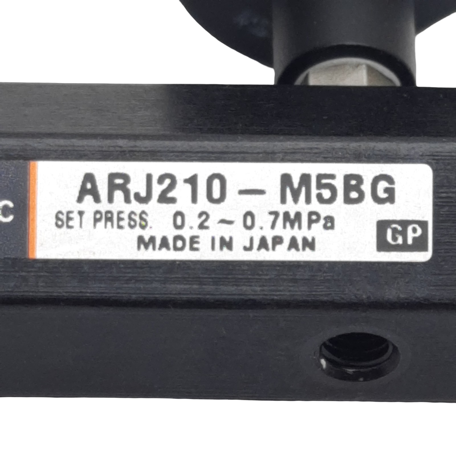 SMC ARJ210-M5G Miniature Regulator, 0.2-0.7MPa, 0.8MPa Max, 1/8in NPT Male, M5