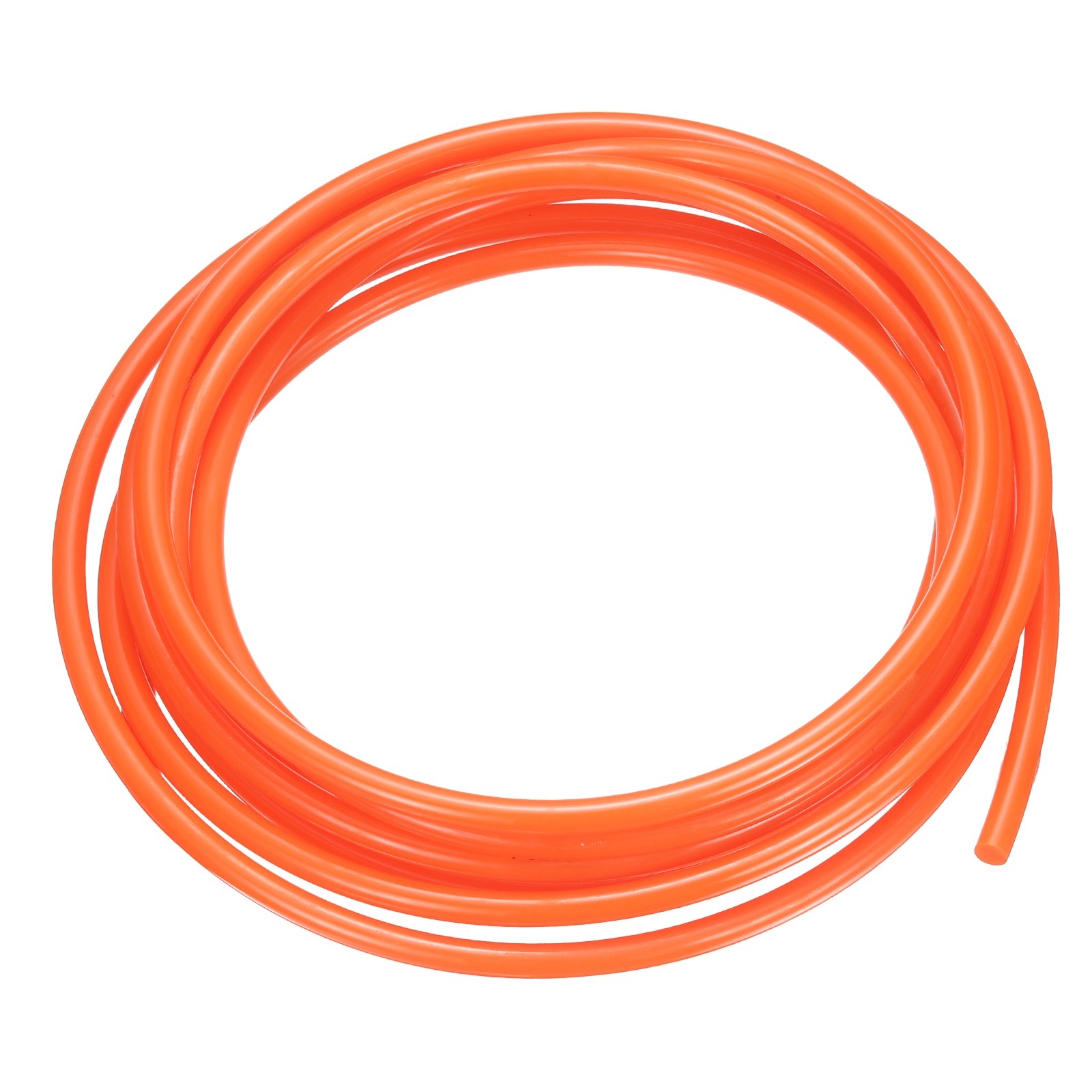 PU Transmission Belt, 8mm Dia 10ft (3 Meters) Length (Smooth Surface, Orange)