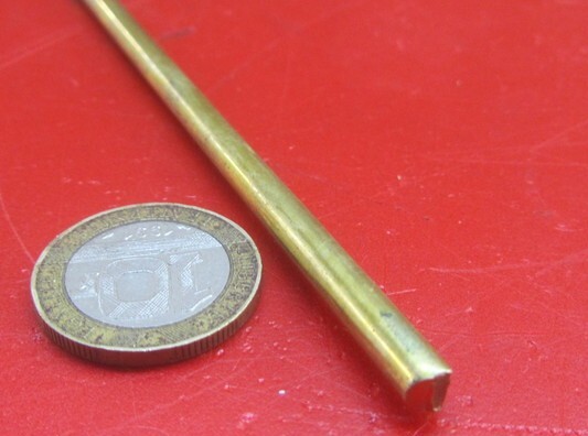 360 Brass Rod 3/16″ (.188″) Diameter x 24.0″ Length, 4 Pcs, 8 Ft