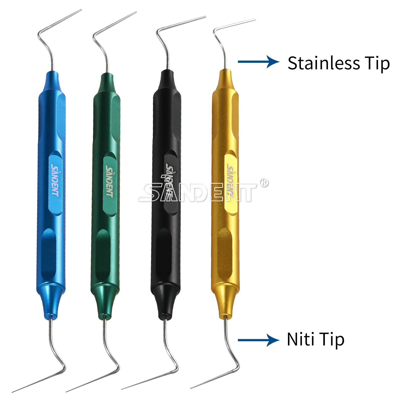 Nickel-Titanium Endo Buchanan Dental Fit Heat Pluggers Fill Obturation Tips USA