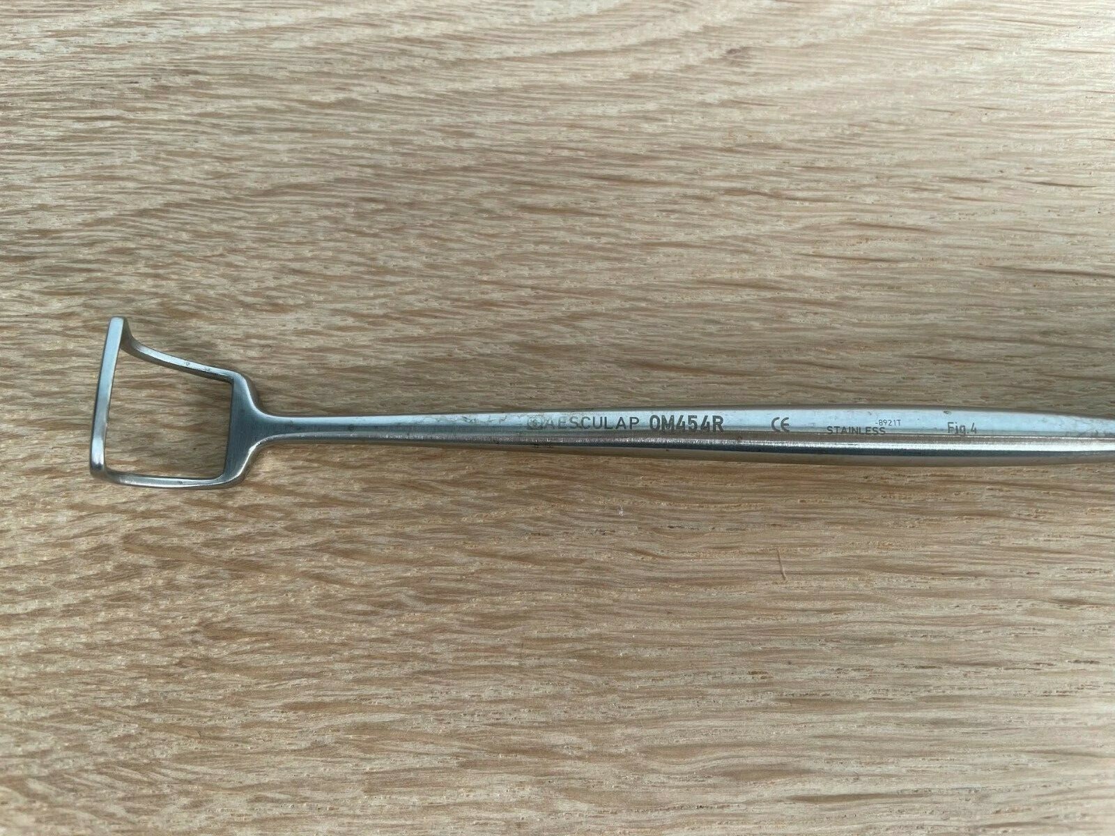 Aesculap OM454R ENT Adenoid curette #4