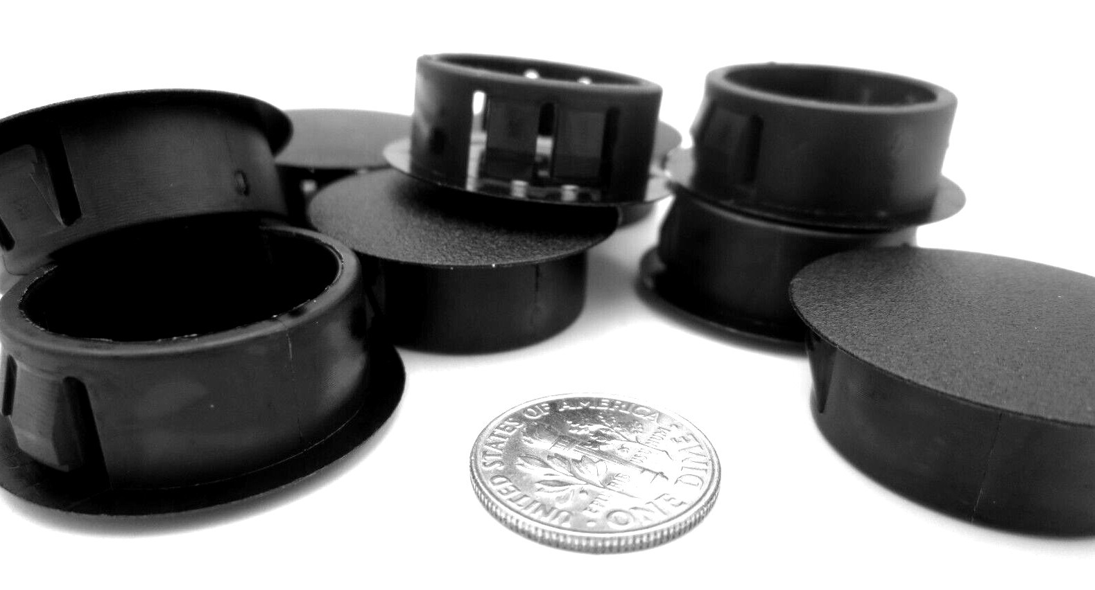 Hole Caps Plugs, Fits 1″ Round Hole, For 1/8″ Thick Material or Pole Pipe End