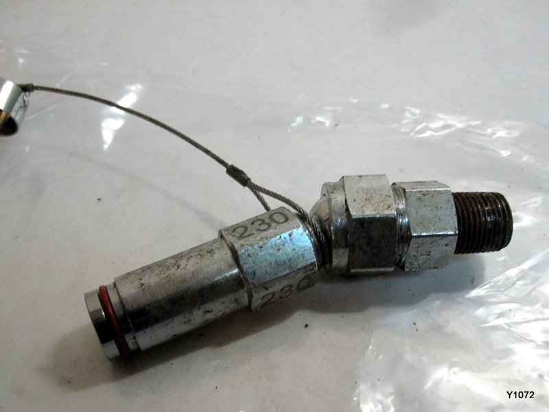 Ansul 230 Nozzle R-102 Nozzle With Metal Cap and swivel male