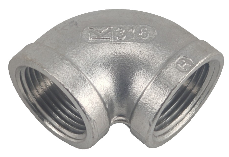 QTY. 70 1″ 150 Female NPT 90° Elbow Cast 316 Stainless Steel Pipe Fitting 1″-150