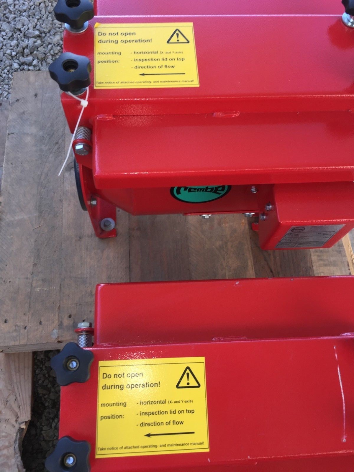 Rembe GmbH Safety+Control Q-Flap 140 Non-Return Valves For Organic Dust Qty: 1