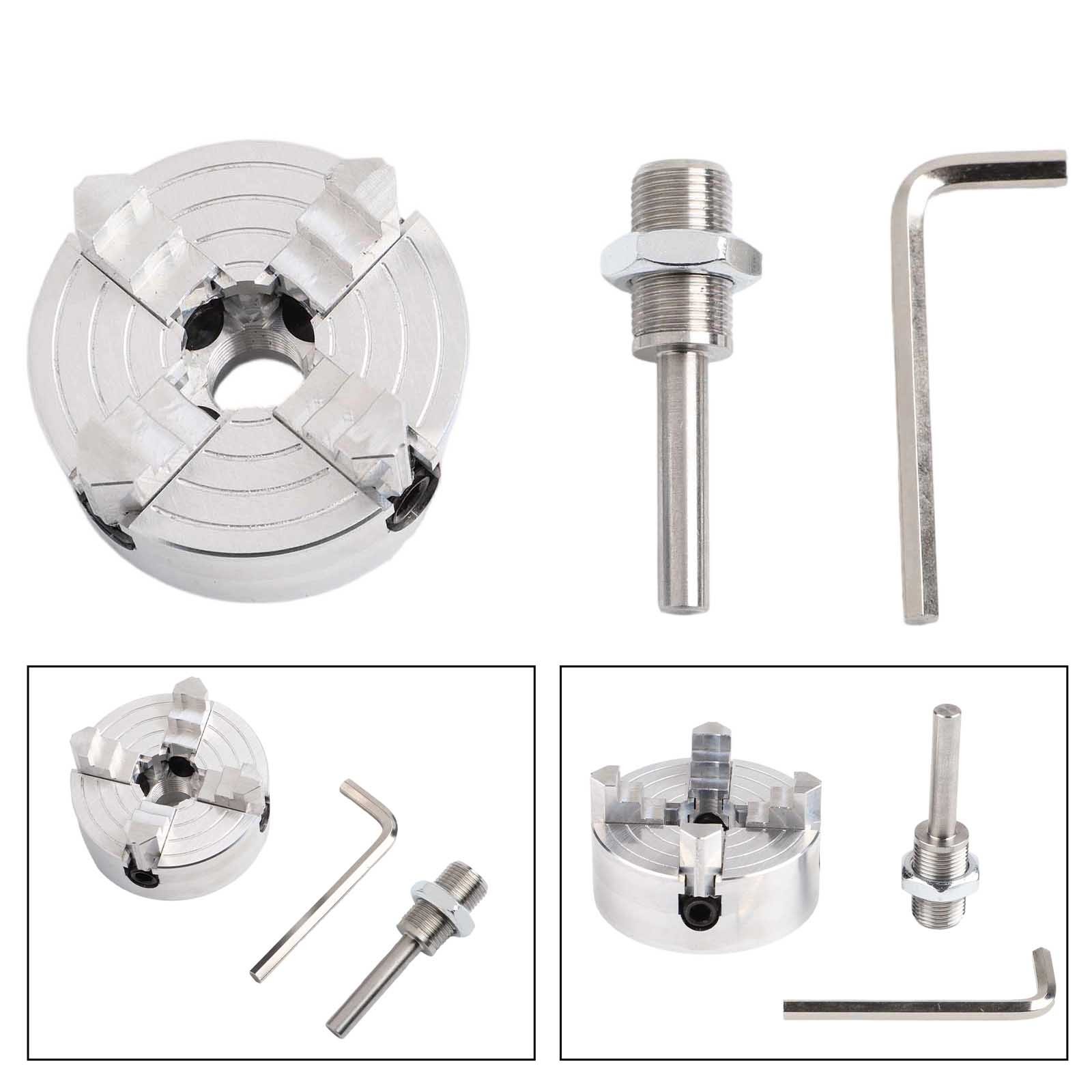 Workholding Four-jaw Chuck Z011A Clamp Secure Gripping For Irregular Workpieces