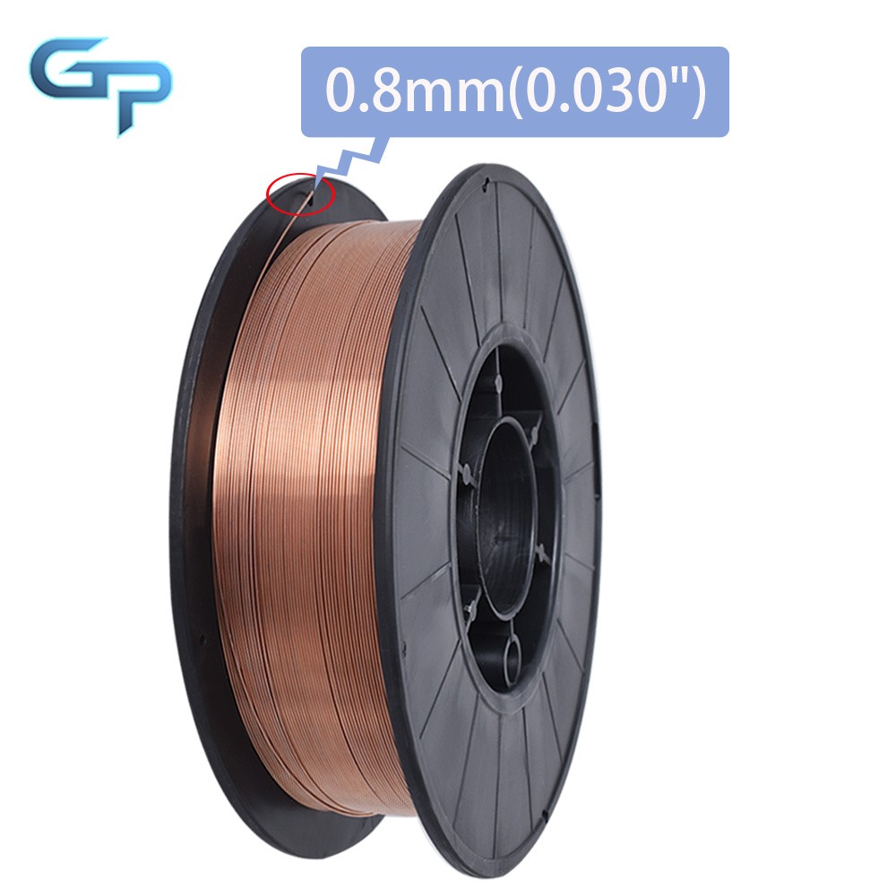10-lb Roll 2 Pack ER70S-6 .030″ (0.8mm) Mild Steel MIG Welding Wire