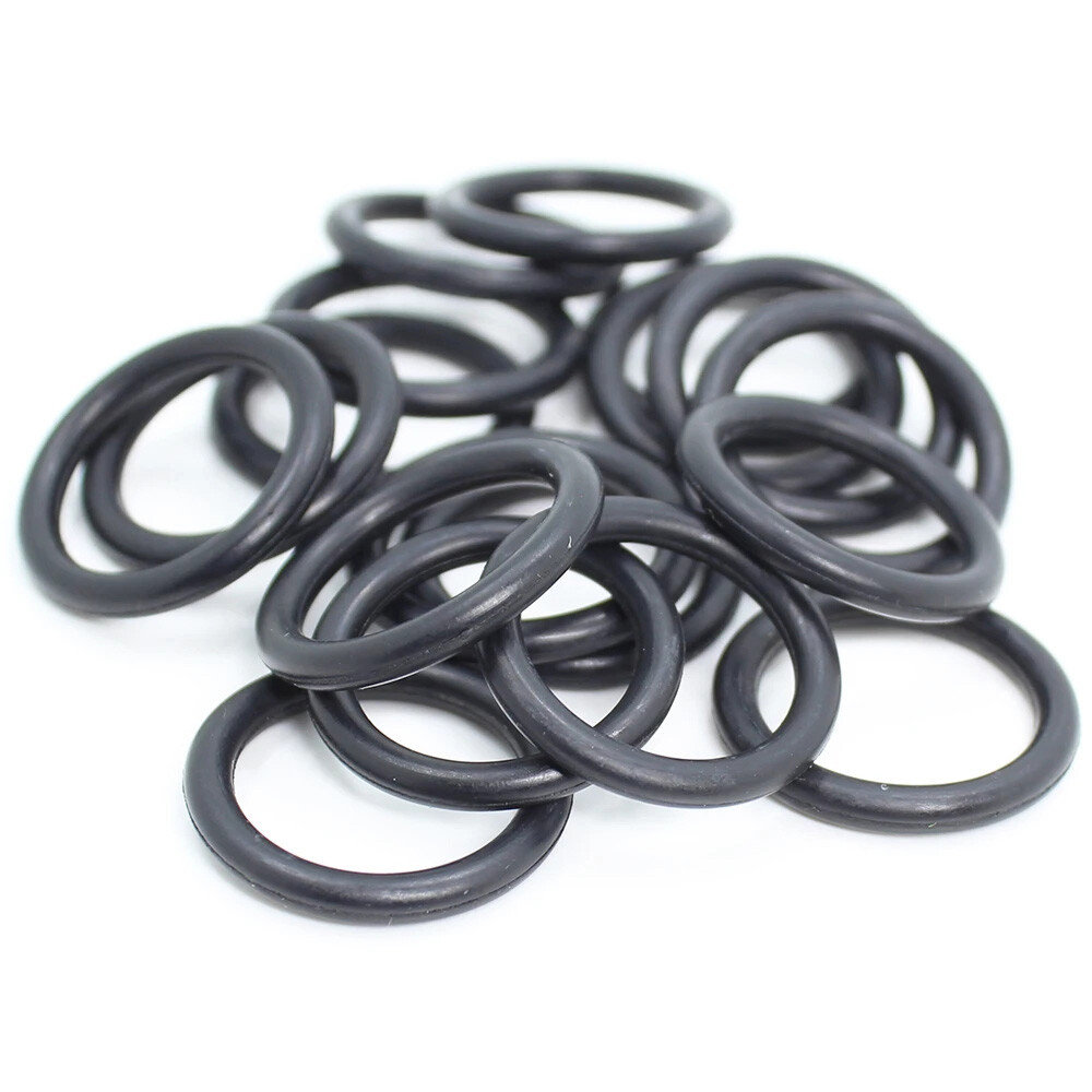 O-Rings 4mm Cross Section NBR Nitrile Rubber 12mm~450mm ID Oil Resistant Seals