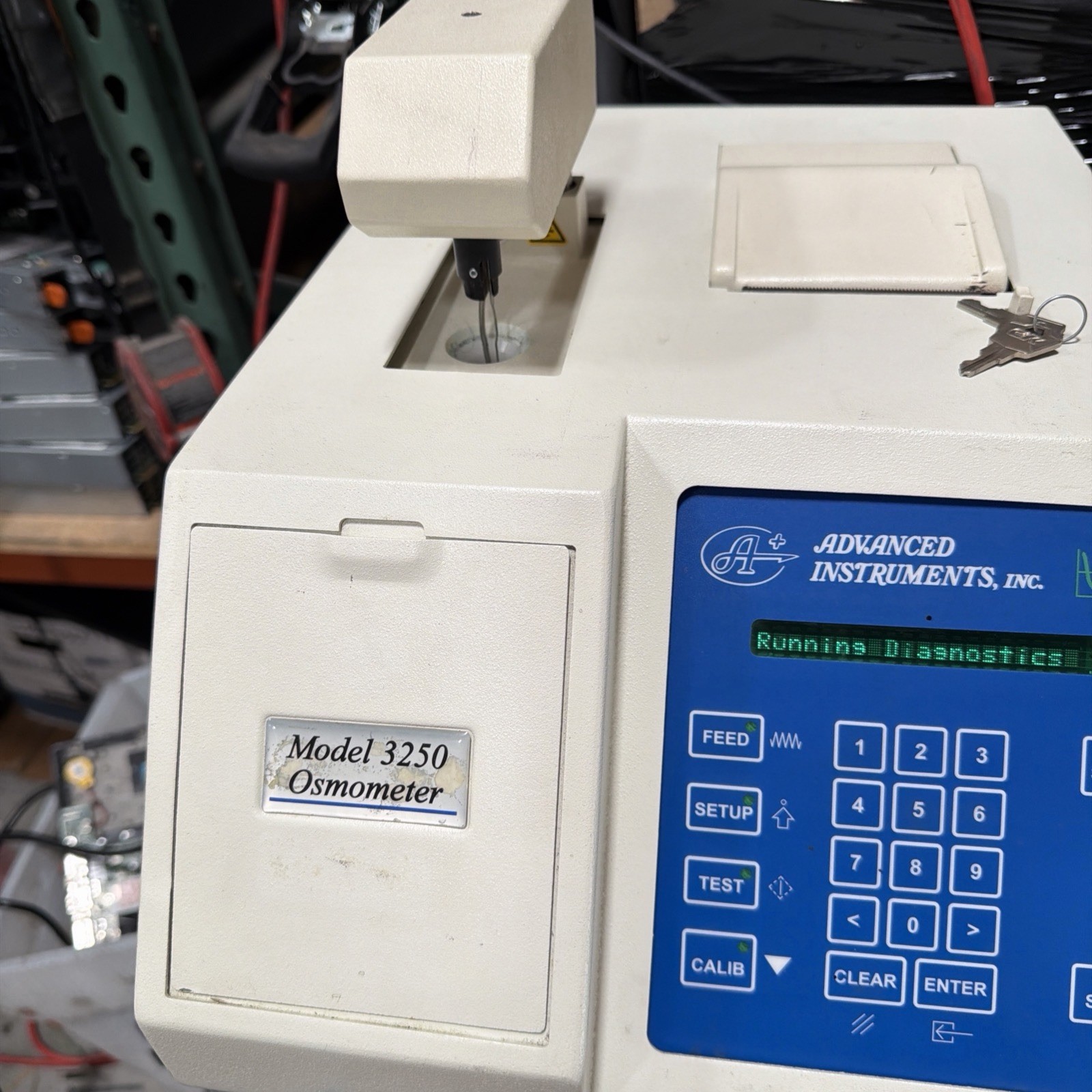 Advanced Instruments Model 3250 Laboratory Single Sample Osmometer With Keys