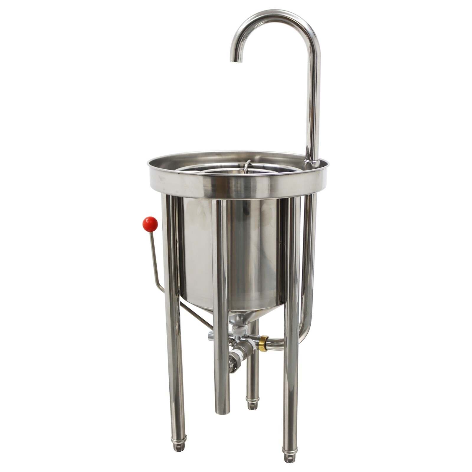 44lb Commercial Rice Washing Machine Automatic Rice washer 20kg Stainless Bucket