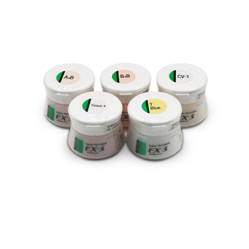 Dental Lab Material Noritake EX-3 Super Body Dentin Translucent TX Enamel Powder