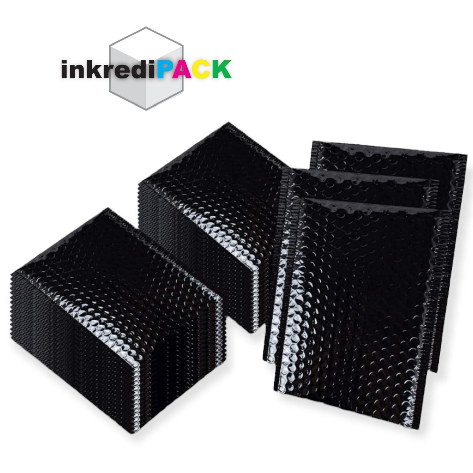InkrediPack™ 8.5X12 #2 – 10 Pack – Metallic Bubble Mailers (Usable Size: 8.5X11)