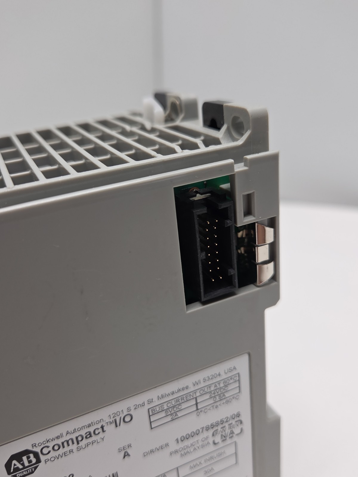 Allen Bradley 1769-PB2 Compact I/O Power Supply Ser A 24VDC