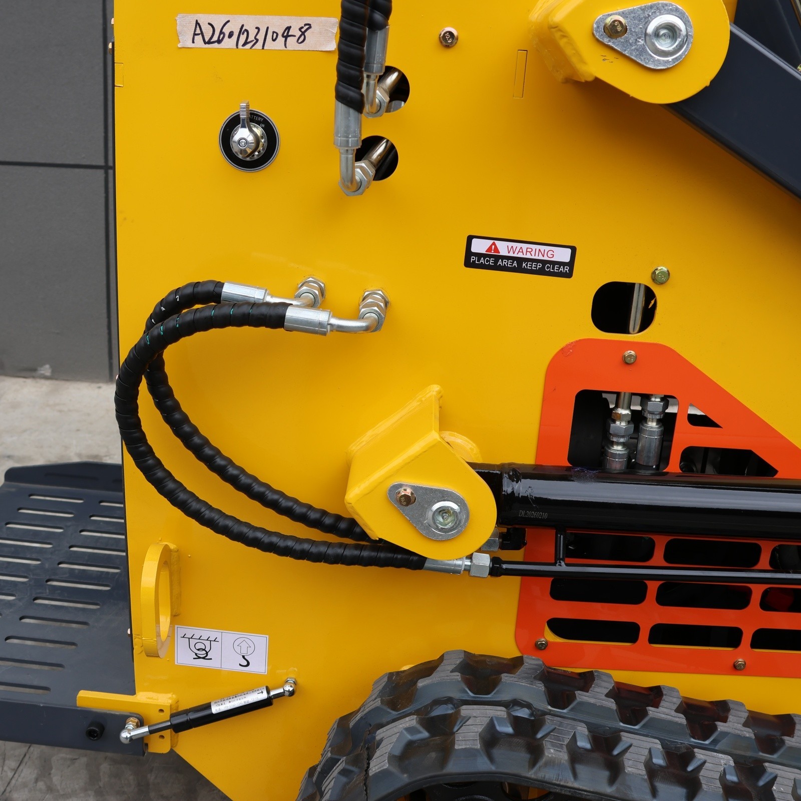 23HP Skid Steer Loader Gas Engine Loaders USA Free Shipping EPA