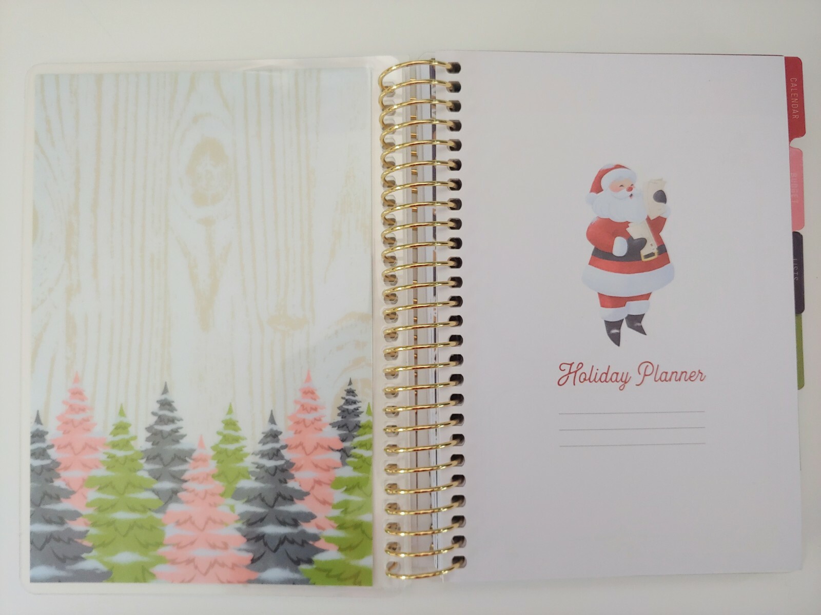 Recollections Holiday Keepsake Planner 3 Month Undated Christmas Lists