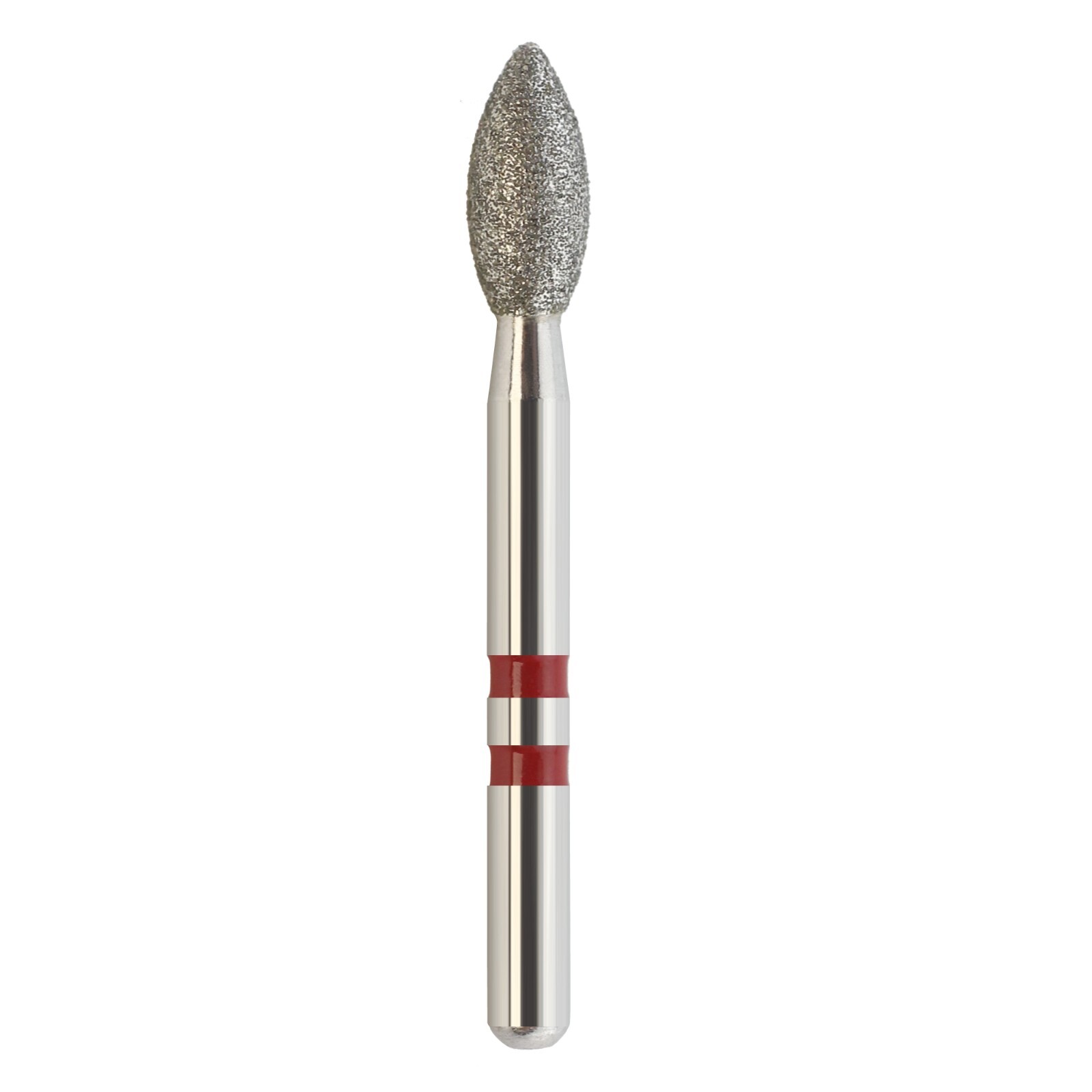 Dental Zirconia Cutting Diamond Bur Z368/023F Egg Football Fine Friction Grip FG