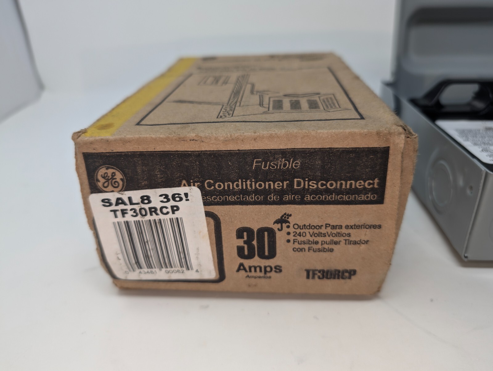 NEW! General Electric GE Air Conditioner Disconnect 30 Amp TF30RCP (178)