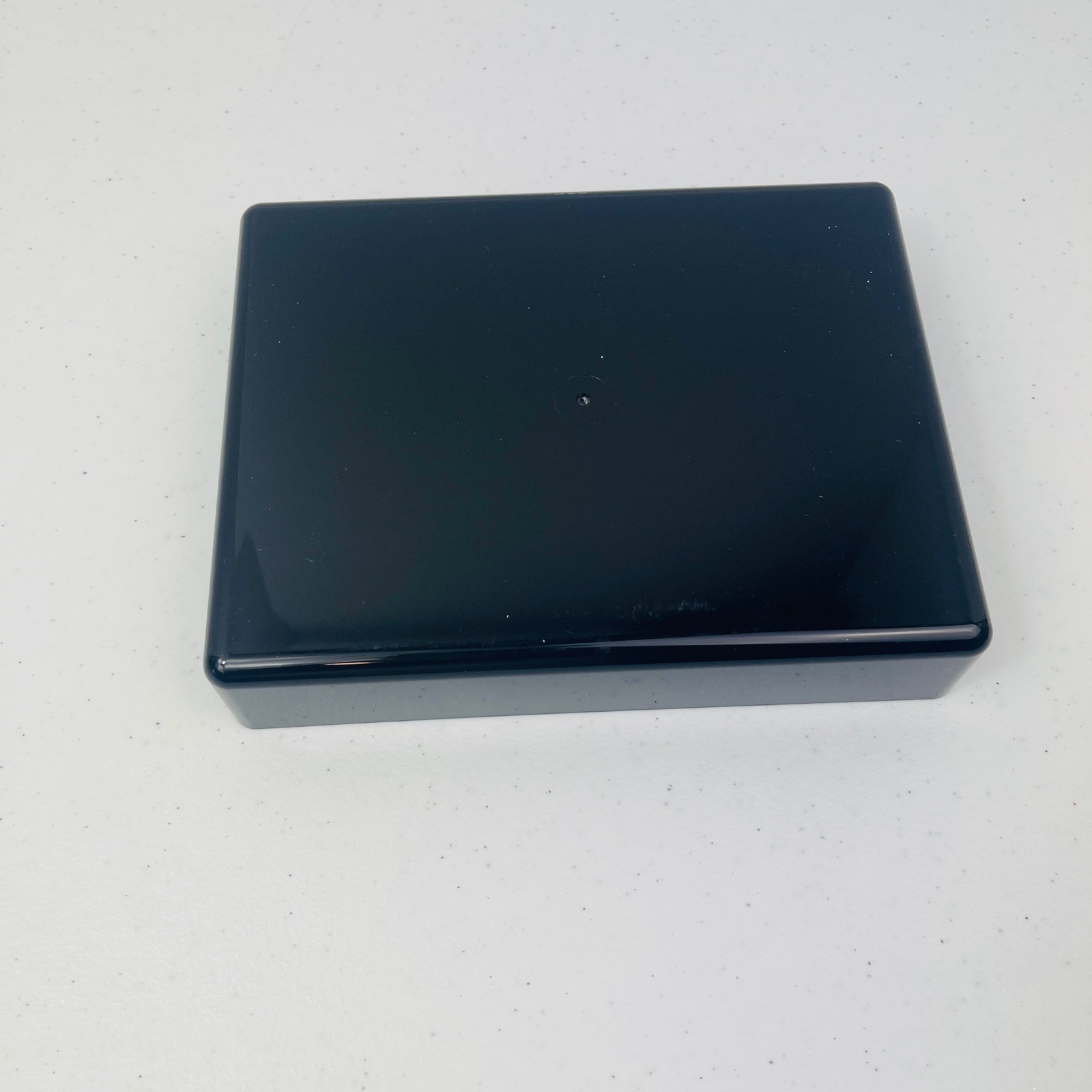 Marc Jacobs Men Black Acrylic Valet Tray Catchall Desk Organizer Minimalist