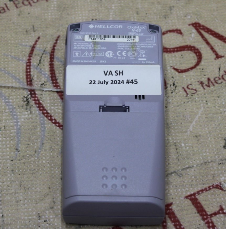 Nellcor Oximax N-65 Pulse Oximeter