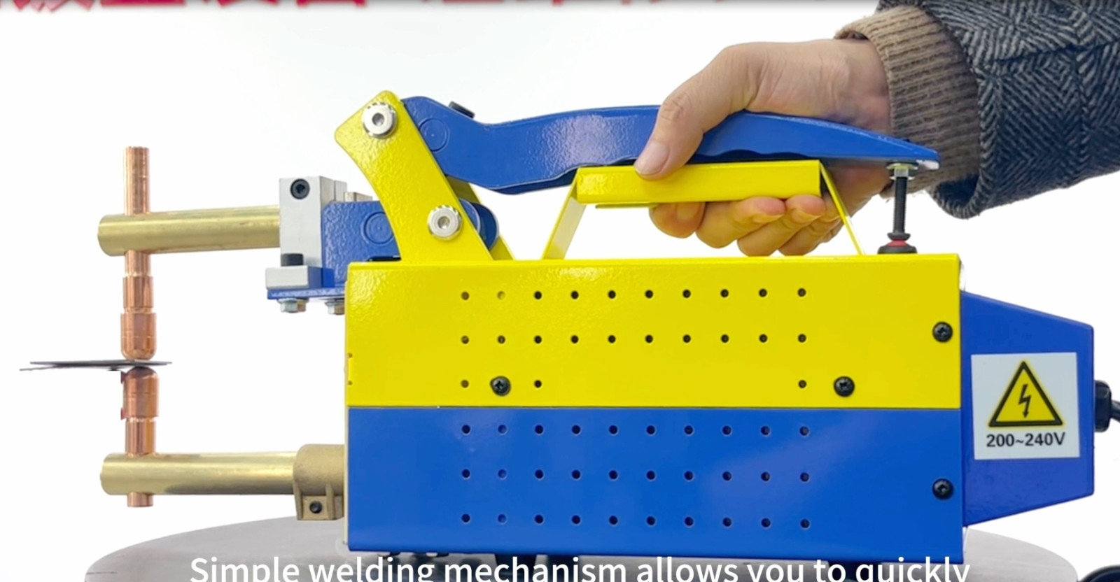 1/8″ Professional Portable Electric Spot Welder Machine Handheld Welding TipGun
