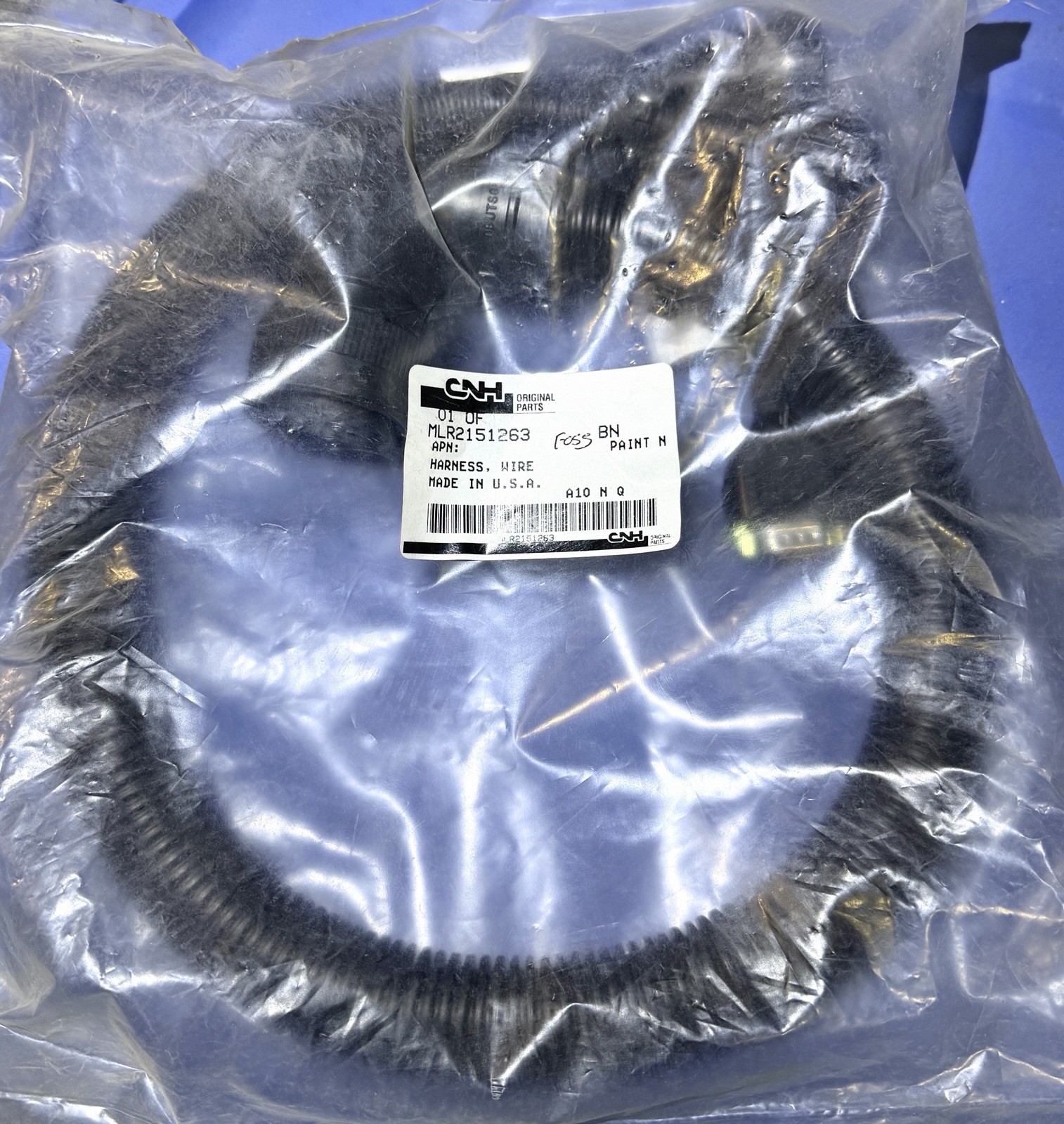 New CNH 21.51263 – CABLE, ELECTRIC – CASE IH New Holland Guardian Sprayers NIP