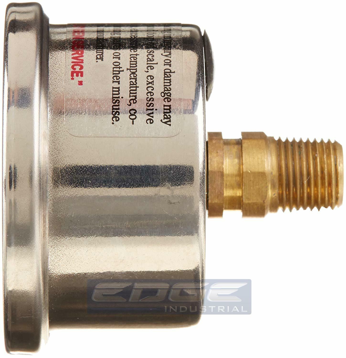 LIQUID FILLED PRESSURE GAUGE 0-600 PSI, 1.5″ FACE, 1/8″ NPT BACK MOUNT