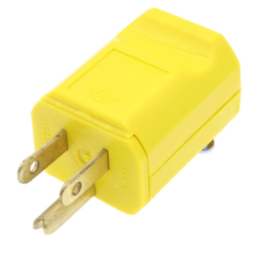 LEGRAND PS5965-Y OEM 15A 2-POLE 125V 3-WIRE GROUNDING MAXGRIP PLUG *S44