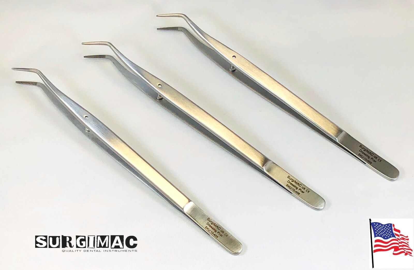 Premium Dental Tweezer Stainless Steel Dental Surgical Instruments MAC
