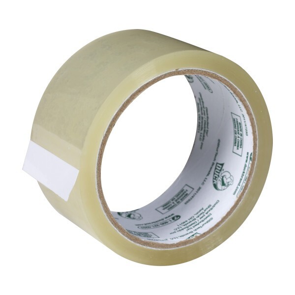 Duck Brand Standard Packaging Tape, 1.88 Inches x 54.6 Yards, Clear – 6 pack