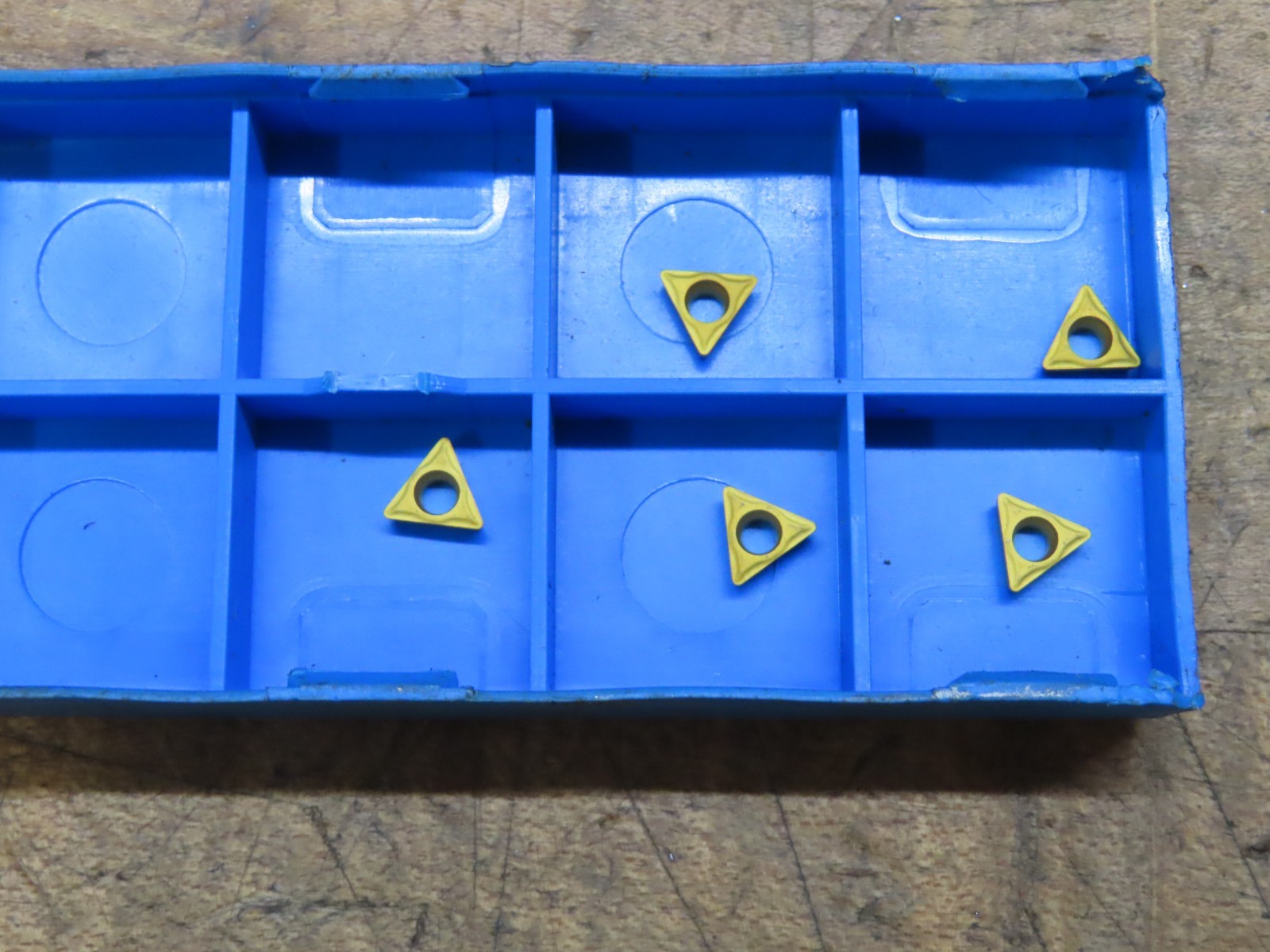 5 NEW Rigibore TCMT 06T104F RC60 carbide boring inserts
