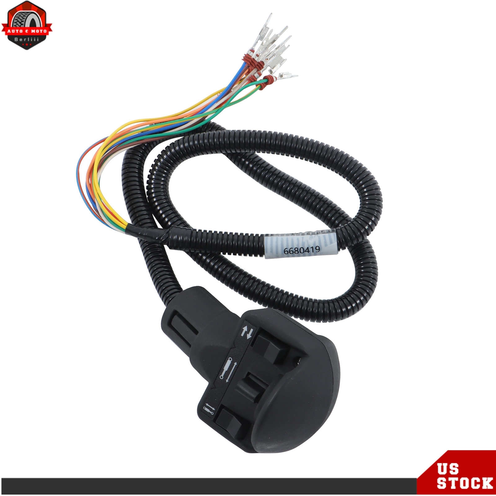 Left Auxiliary Switch Handle 6680419 For Bobcat 751 753 763 773 863 864 873 883