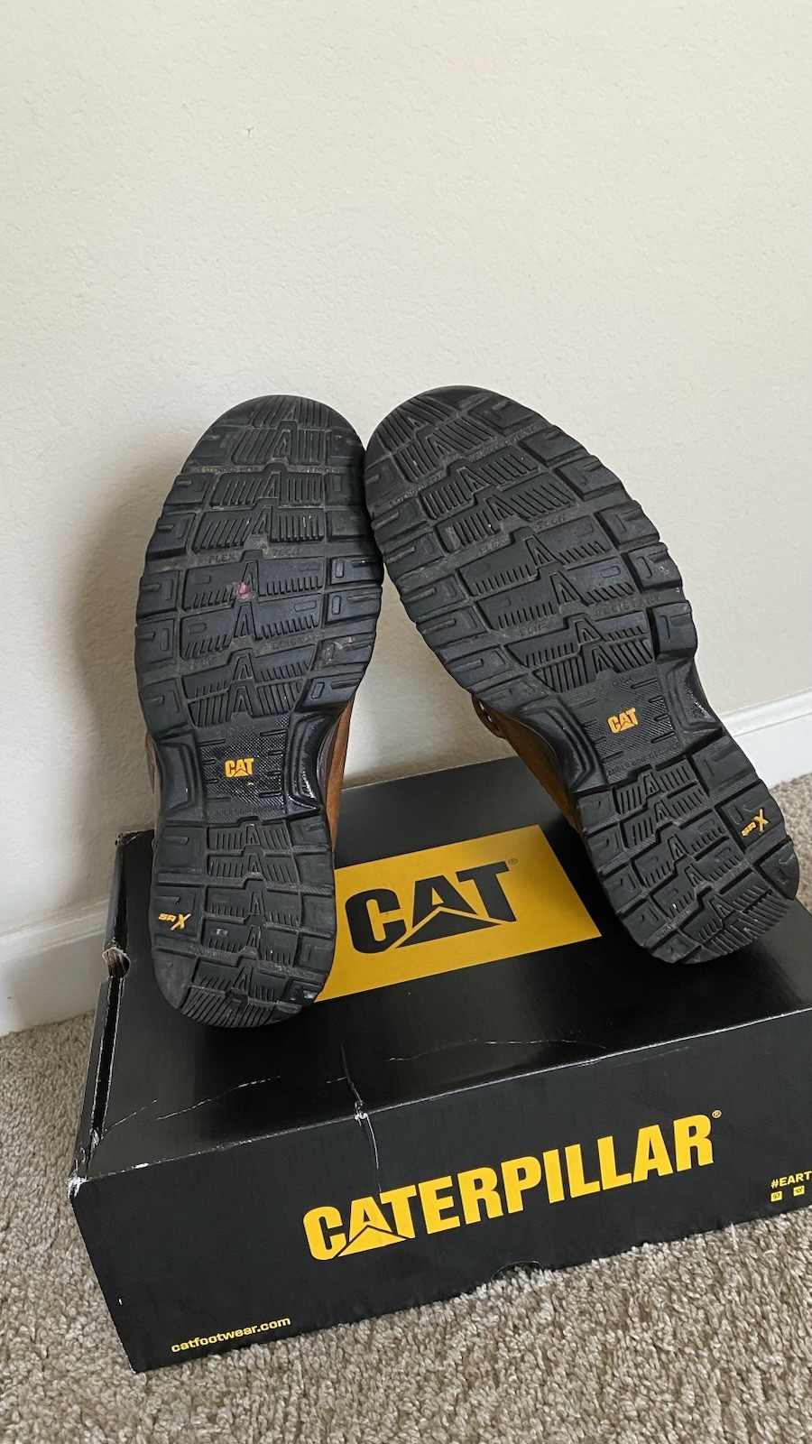 Caterpillar Steel Toe EH Work Boots Men’s 10 Medium (D/M) P89940