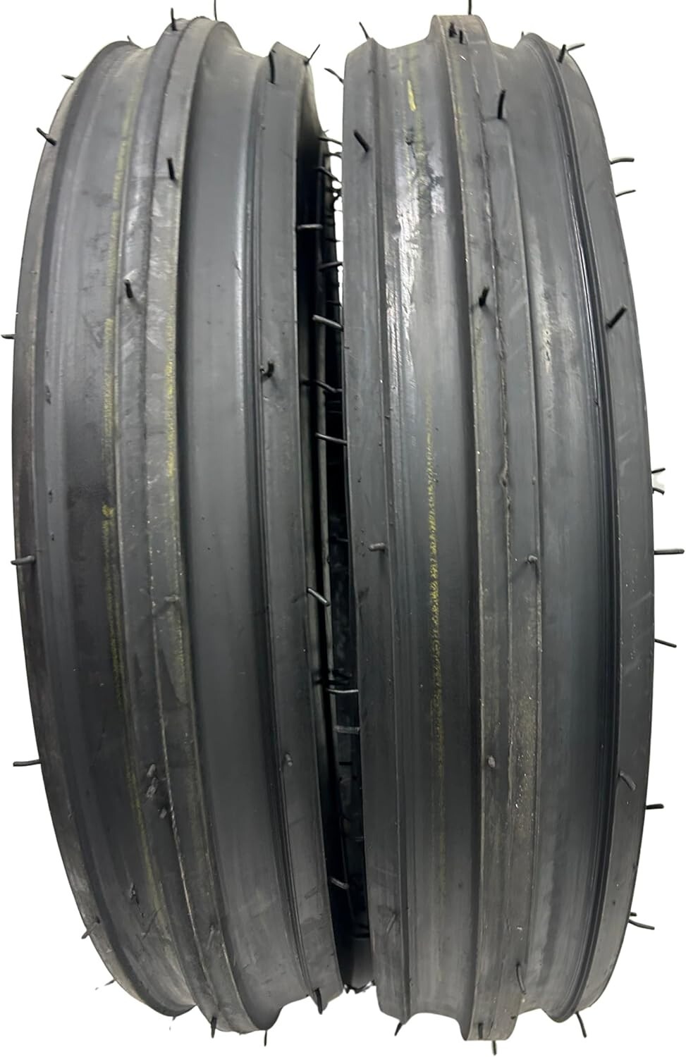 TWO- 600-16 TRACTOR TIRES Heavy Duty 600 16 6.00-16 RIB DISC WAGON