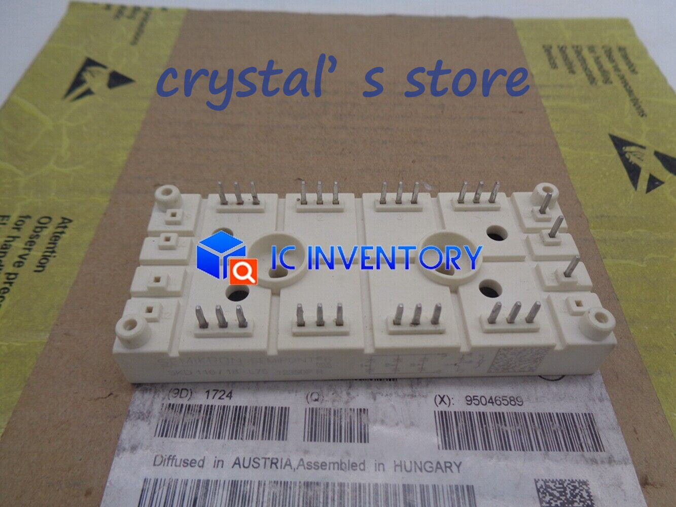 1PCS SEMIKRON SKD116/18-L75 SKD116-18-L75 Module Supply New Quality Guarantee