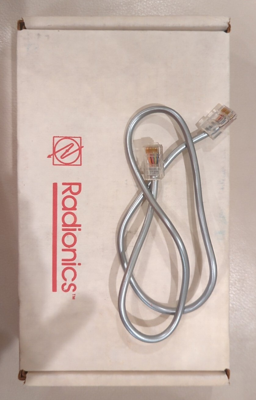 Radionics D128 Dual Phone Lines Switcher – Listed As Used But Believed To Be New