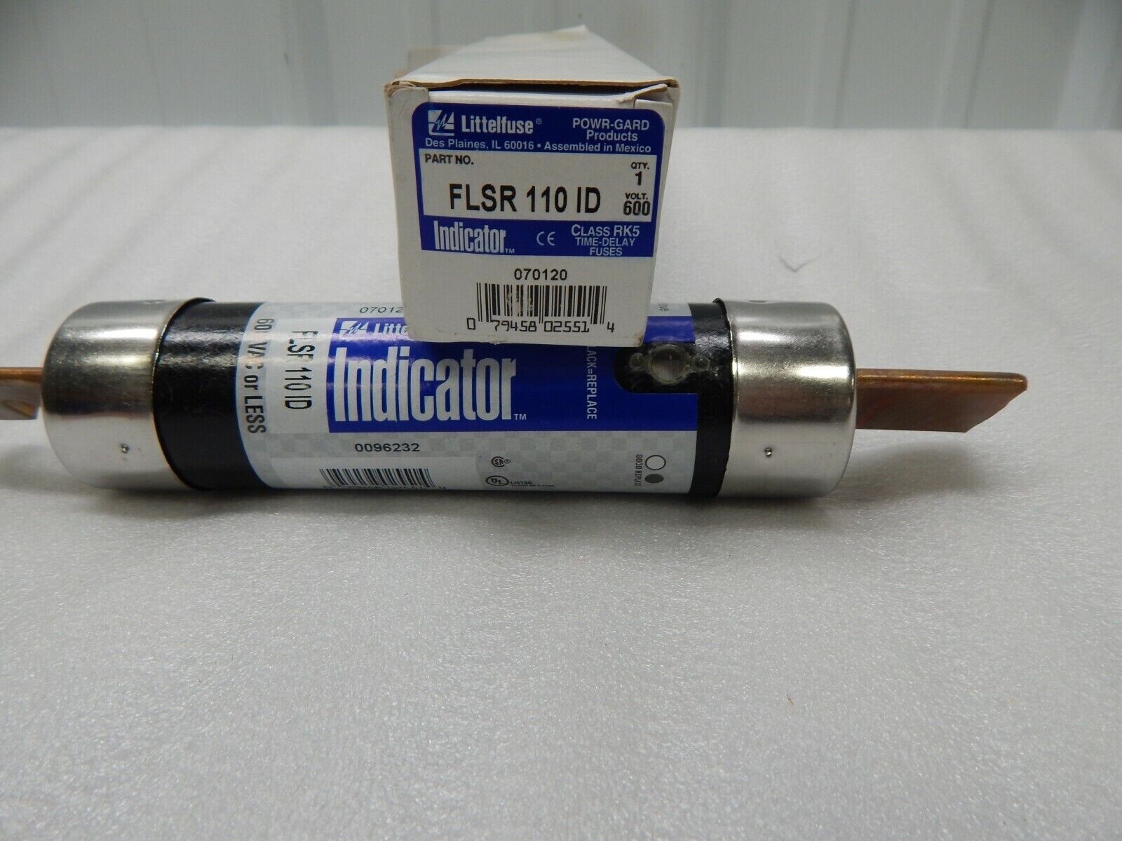 ⚡️NIB Littelfuse Flsr110 Fuse Time Delay, 110A, Flsr Series 600Vac, FREE SHIP 🚚