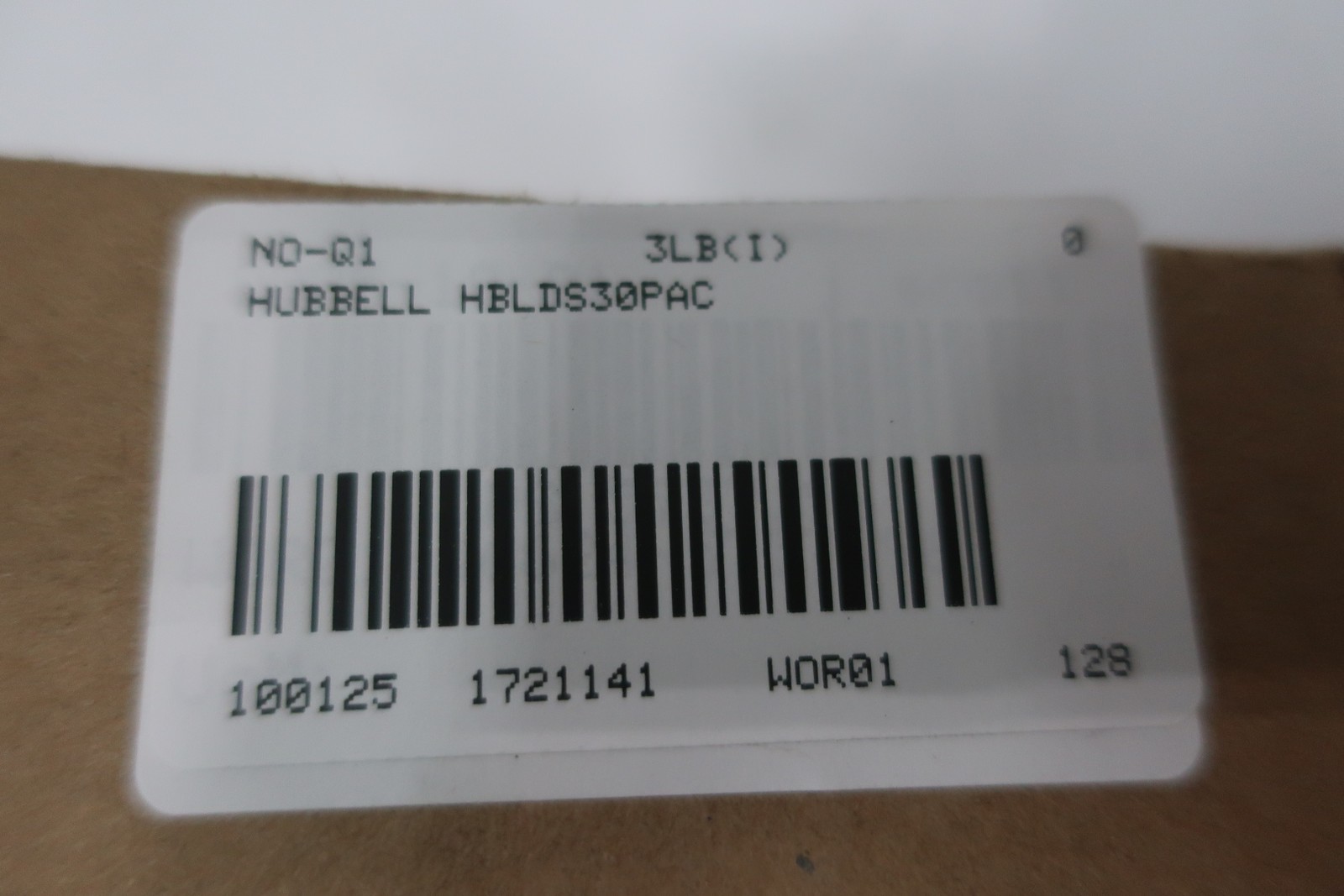 Hubbell HBLDS30PAC Circuit-lock Disconnect Switch 30a Amp 600v-ac