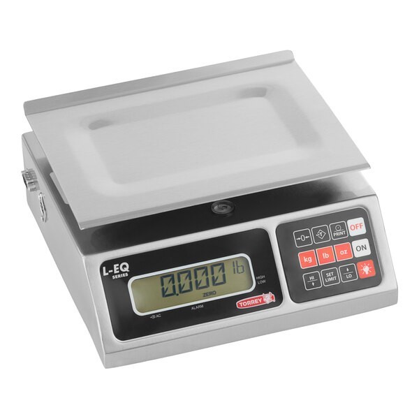 Tor Rey L-EQ-10/20 20 lb. Digital Portion Control Scale, Legal for Trade.
