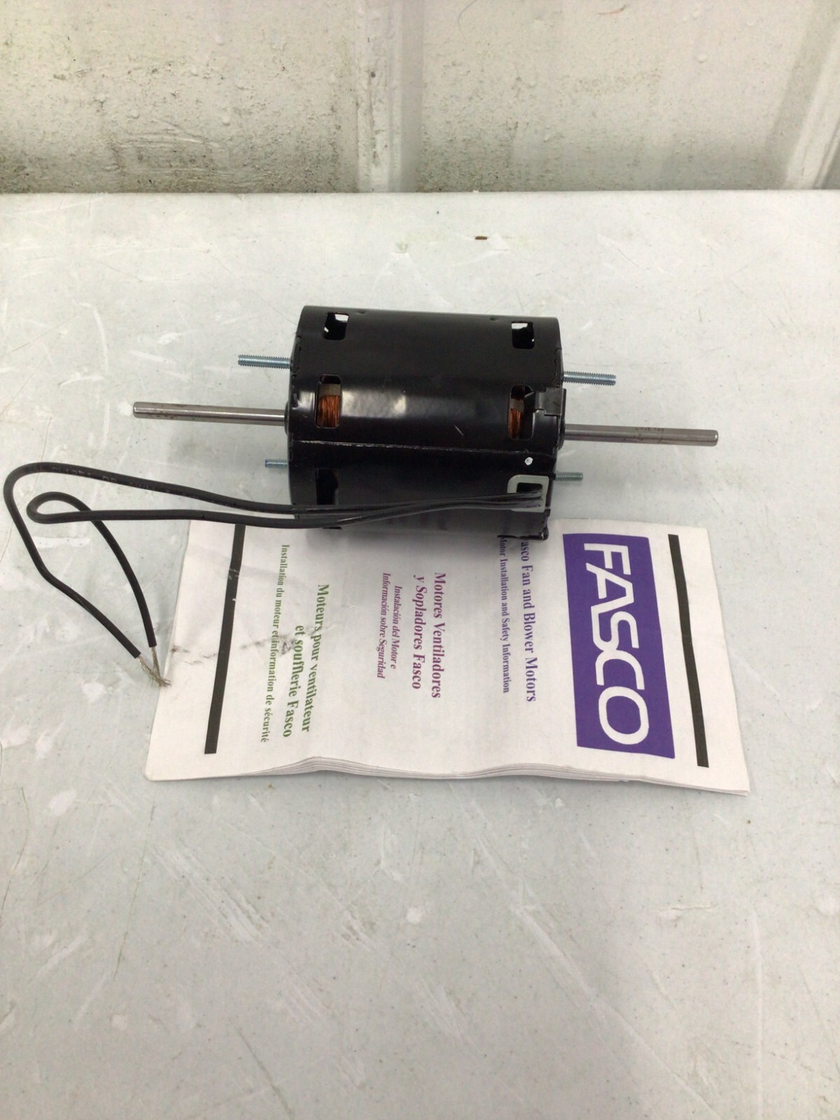 FASCO – D211 Motor,1/15 HP,3,000 rpm,115V