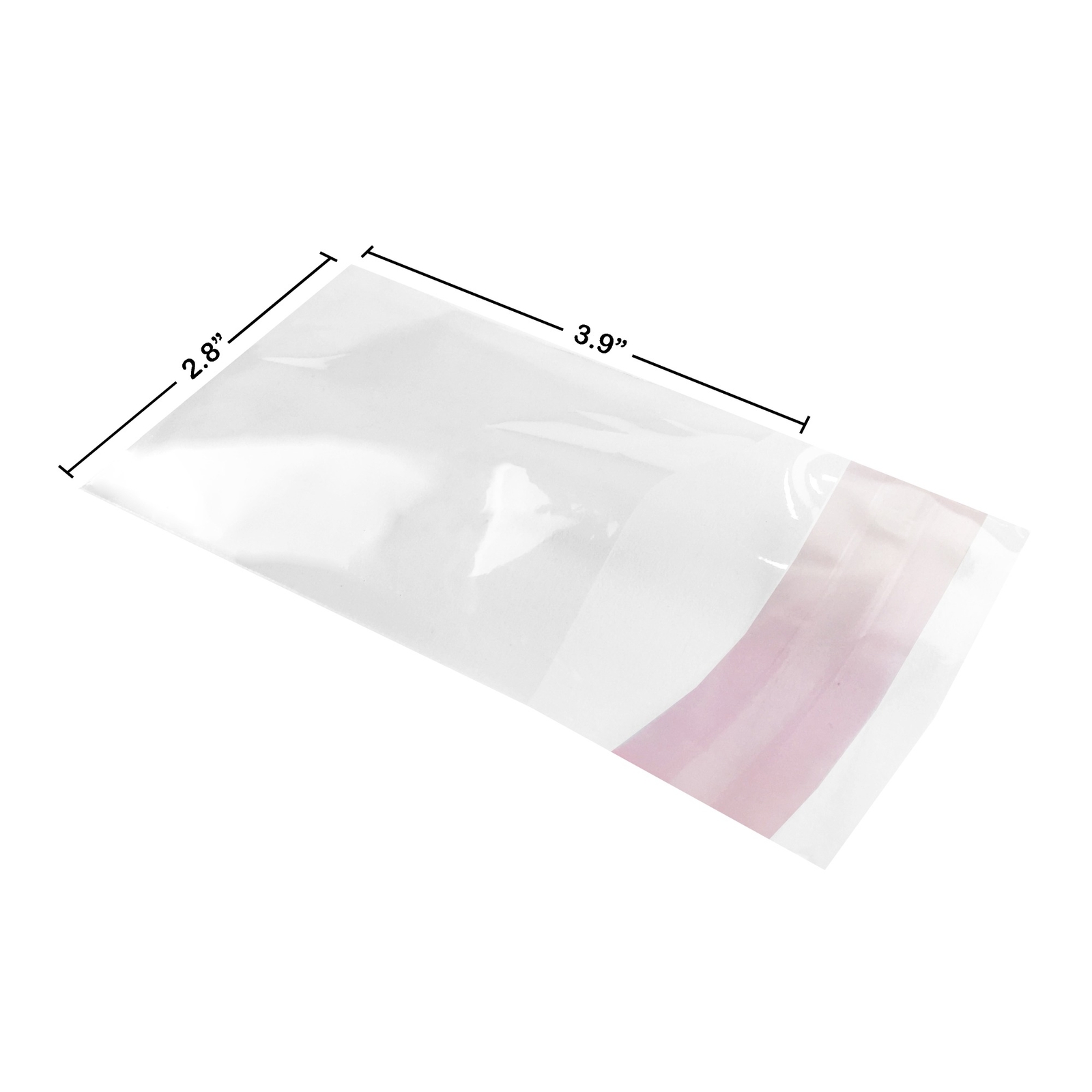 UOFFICE Clear Resealable Cellophane Bags, 2.8″ x 3.9″ 1.2 Mil