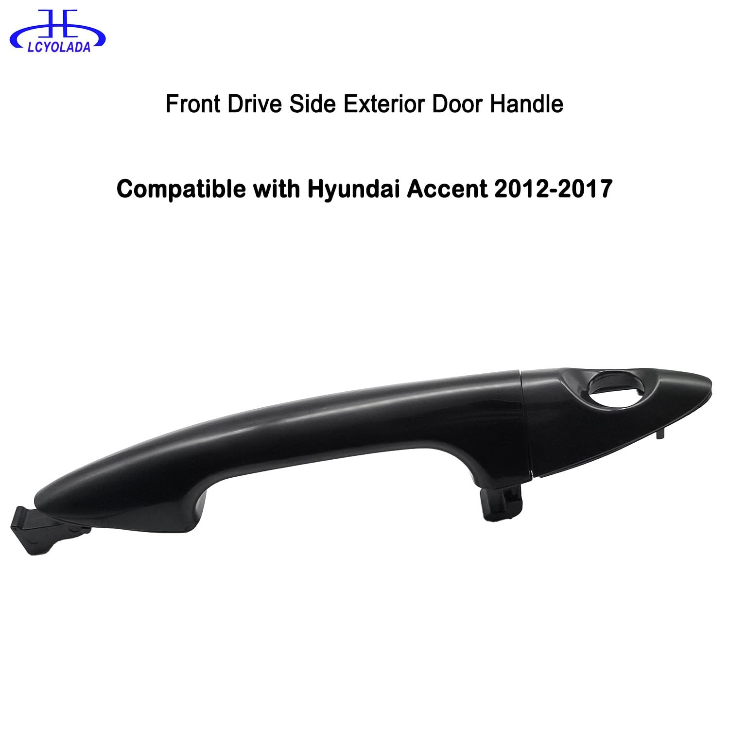 Front Left Driver Side Exterior Door Handle for Hyundai Accent 2012-2017