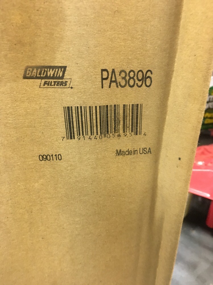 Air Filter – Baldwin PA3896