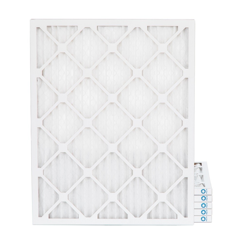 15x20x1 MERV 8 Pleated AC Furnace Air Filters. 6 Pack