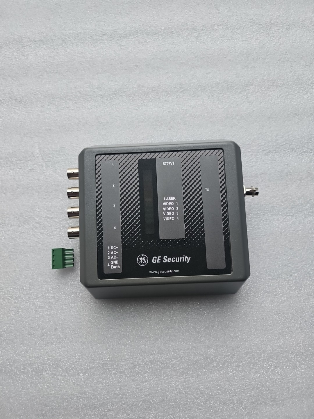 GE Security Interlogix S707VT-ESTL 4 Channel Fiber Optic Video Transmitter