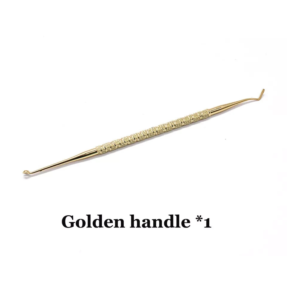 Dental Foam Pads Kit Composite Resin Handle Resin Filling Spatula Handle Veneer