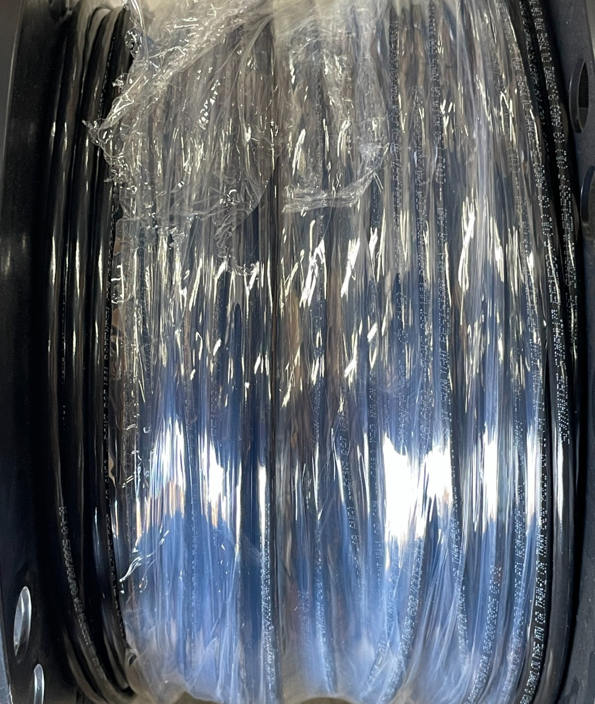 Southwire THHN 8AWG STR Copper SIM BLACK 600V Insulated Wire 500′ Spool