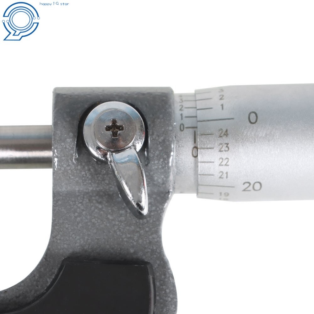 Premium Precision Outside Micrometer 0-1″/0.0001″ Carbide Tips Machinist Tool