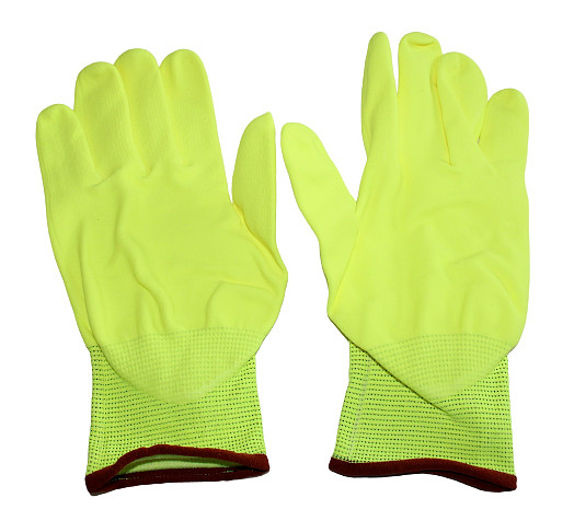 MaxiFlex XL High-Visibility Nylon Polyurethane Coated Glove 34-874FY (12 Pair)